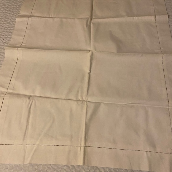 Boutross Hand Embroidery Hemstitched Standard Sham - Picture 2 of 3